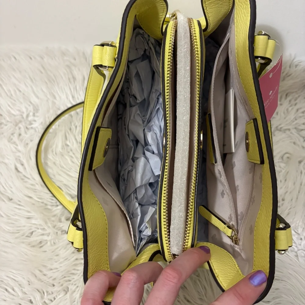 Kate Spade | NWT Jackson Satchel med triple compartment bag